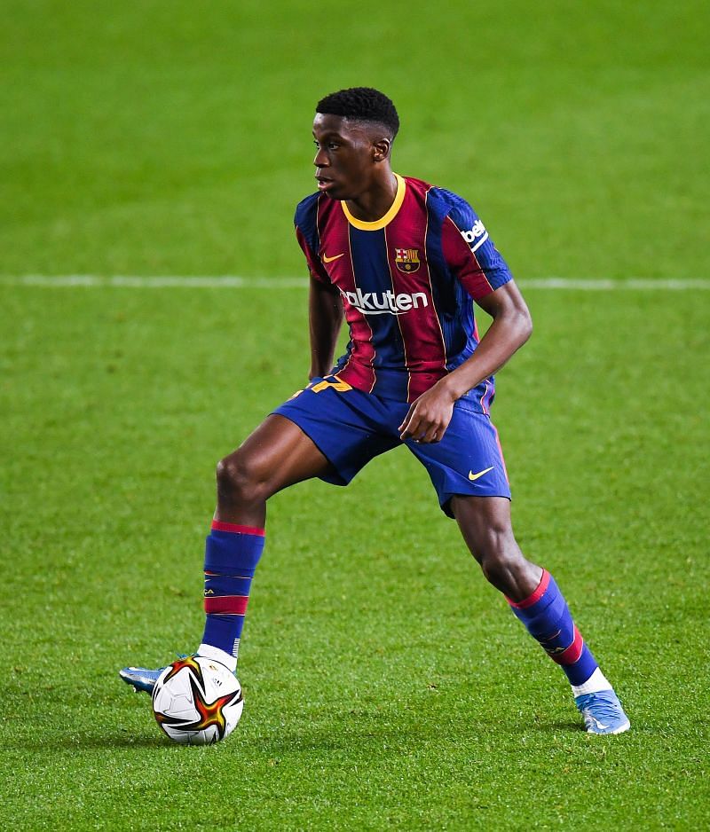 Barcelona's Iliax Moriba